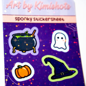 Spooky Stickervel - Afbeelding 3