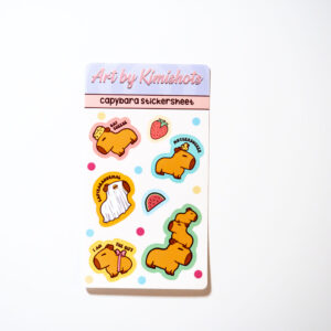 Capybara Stickervel - Afbeelding 3