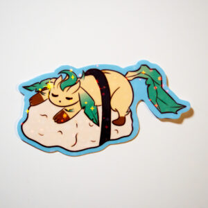 Groene Sushi Sticker Vinyl - Afbeelding 3